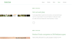Desktop Screenshot of perfectfools.com